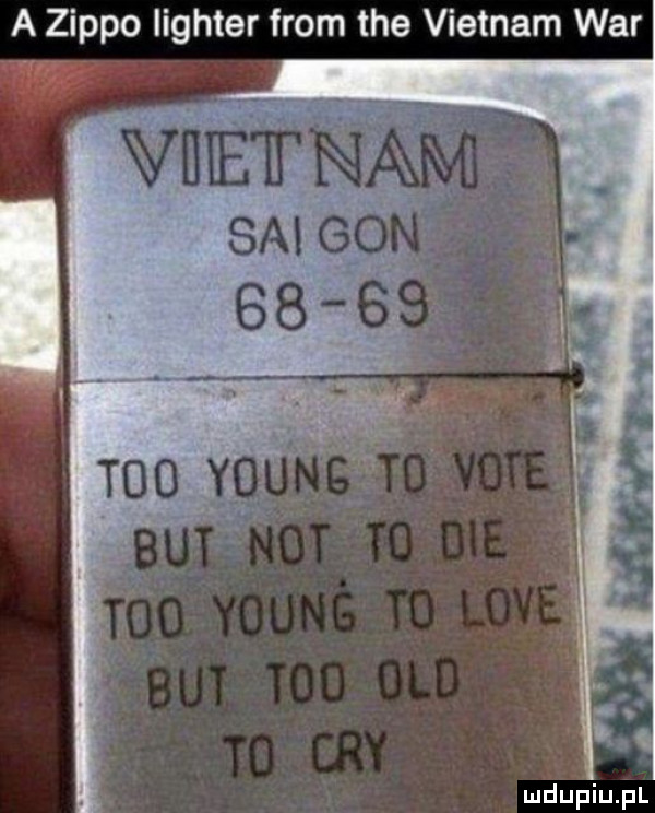 a zappo lighter from tee vietnam war mﬂﬁpiupl