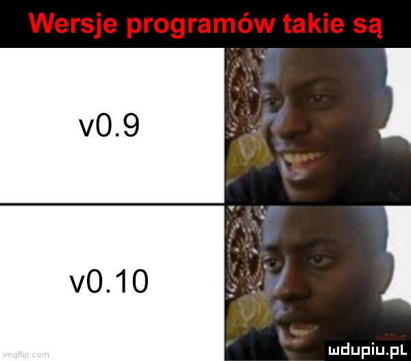 wersje programów takie są