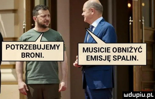 potrzebujemy musicie obniżyó bron emisję spalin