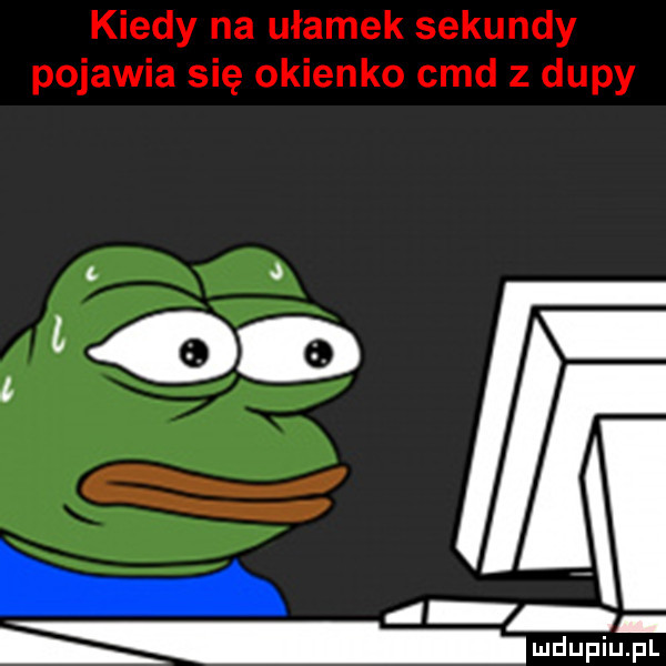 kiedy na ułamek sekundy pojawia się okienko cad z dupy