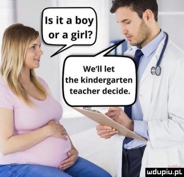 is it a boy or a gill tee kindergarten teacher decise. ludu iu. l