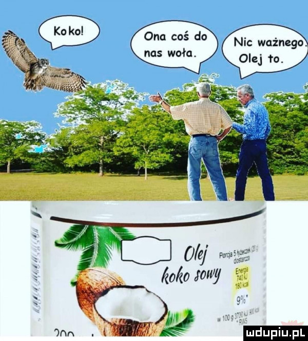 nic ważnego. olej to