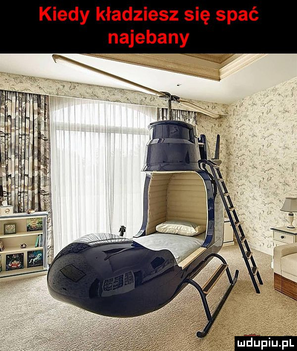 kiedy kładziesz się spać najebany