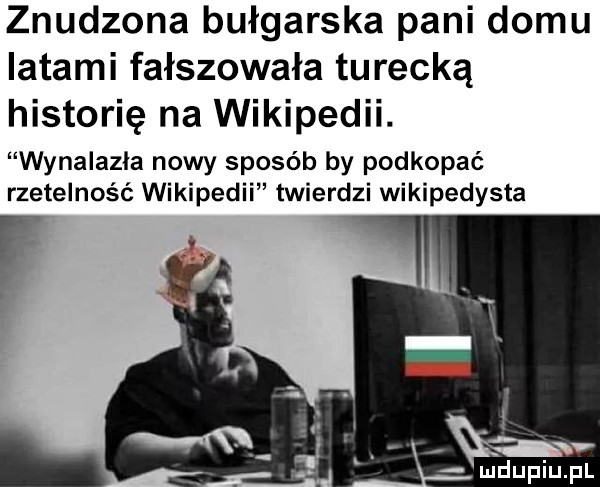 znudzona bułgarska pani domu latami fałszowała turecką historię na wikipedii. wynalazla nowy sposób by podkopać rzetelność wikipedii twierdzi wikipedysta