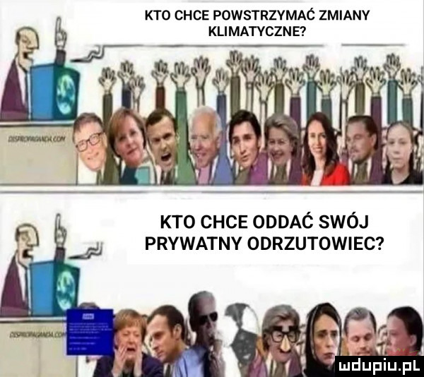 kto chce powstrzvmac zmianv klimatyczne kto chce oddać swój prywatny odrzutowiec