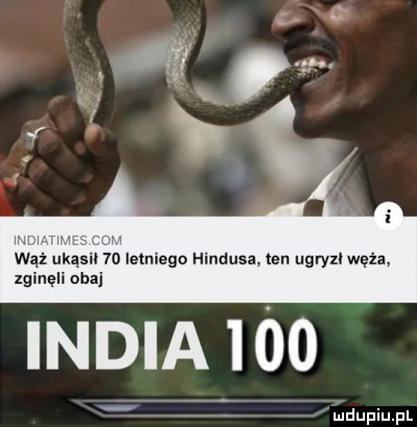 zginęli obaj india     ź