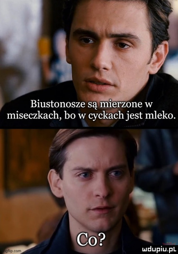 l biustonosze są mierzone w miseczkach bo w cyckach jest mleko. u mdupiuipl