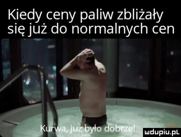 k indy ceny paliw zbliżały sięjuż do normalnych cen. q  . x    i