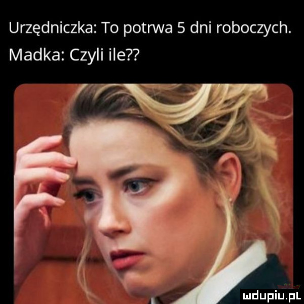 urzędniczka to potrwa   dni roboczych. madka czyli ile i