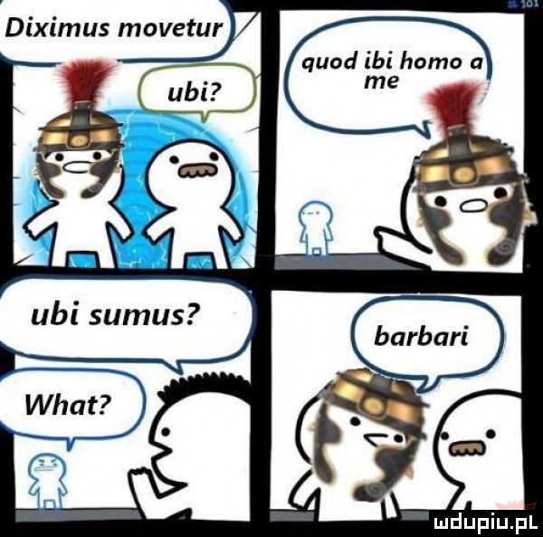 diximus movetur quad ici homo a