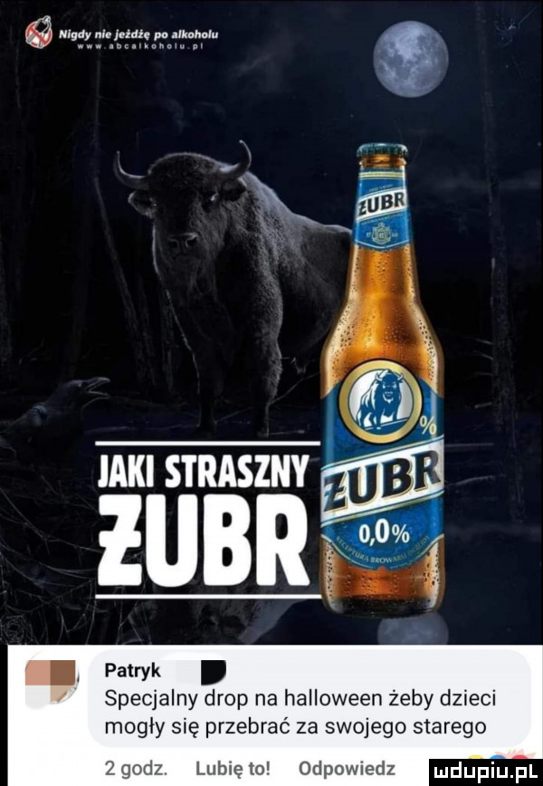 g uuu smasznv   patryk specjalny drop na halloween żeby dzieci mogly się przebrać za swojego starego   godz lubię to odewiedz