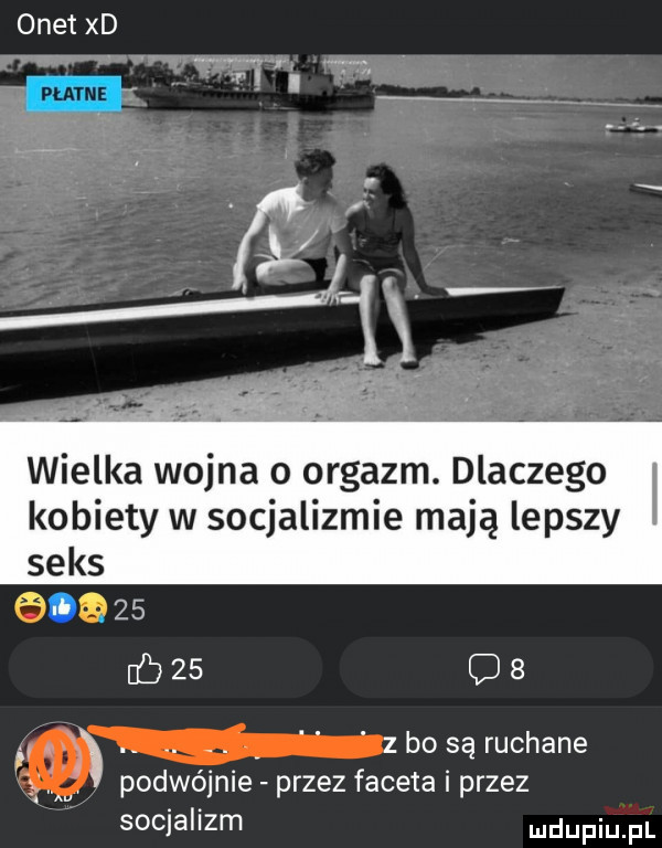 wielka wojna o orgazm. dlaczego kobiety w socjalizmie mają lepszy        f bo są ruchane podwójnie przez faceta i przez socjalizm