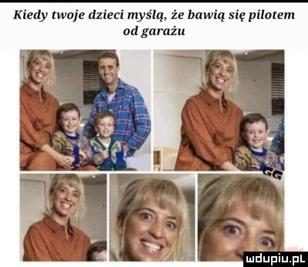 kiedy twoje dzieci myślą że bawią się pilotem ad garażu