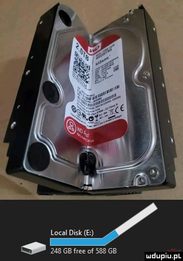 lokal dysk e o     gb free of     gb