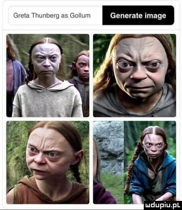 greta thunberg as gohum generale image