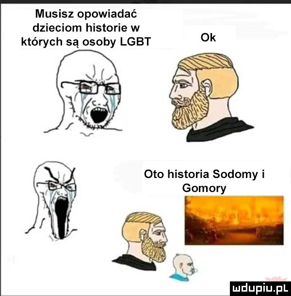 musisz opowiadać dzieciom historie w których są osoby lgbt oto historia sodomy i gomory ludu iu. l