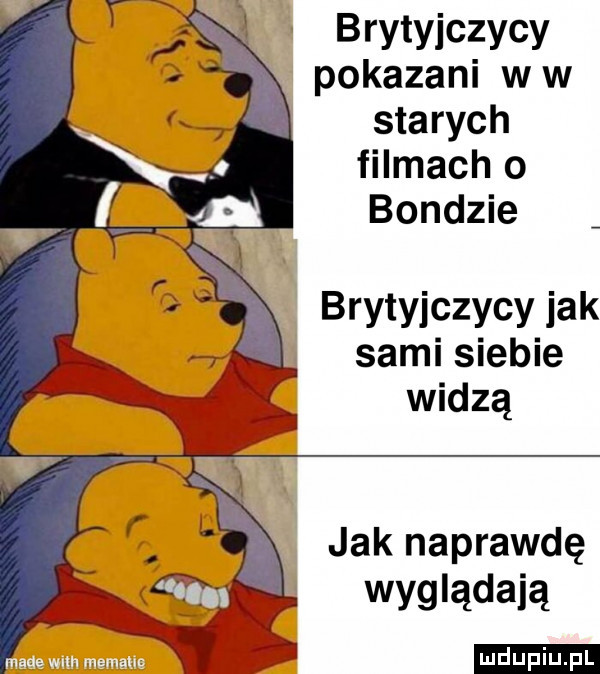 brytyjczycy pokazani w w starych filmach o bondzie brytyjczycy jak sami siebie widzą jak naprawdę wyglądają