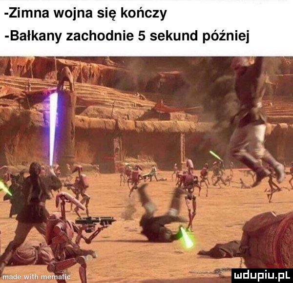 zimna wojna się kończy bałkany zachodnie   sekund później made with memallc