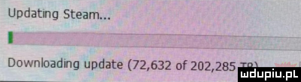 updating steam. i downloading update        of        m