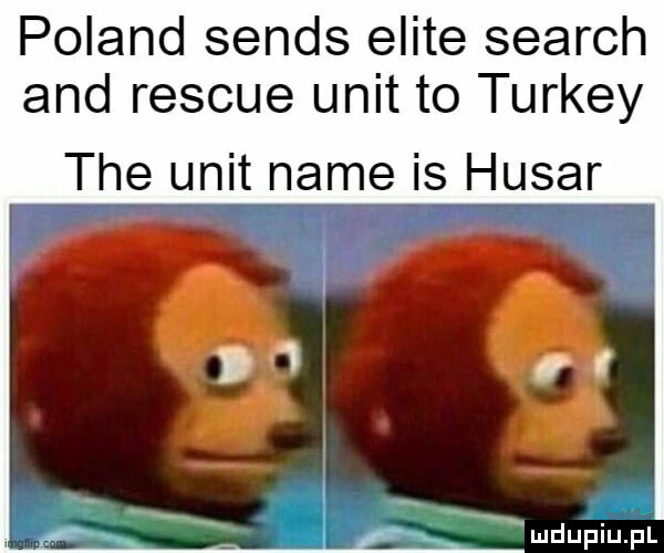 poland senes elite search and rescue unit to turkey tee unit nade is husar