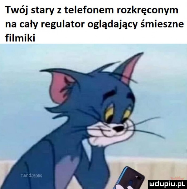 twój stary z telefonem rozkręconym na cały regulator oglądający śmieszne filmiki ludu iu. l