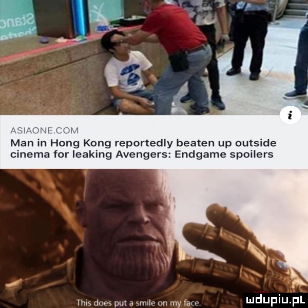 jl man in hang kong reportedly beaten up outside cinema for leasing avengers endgame spoilers ihls dres pm. mule on my ia