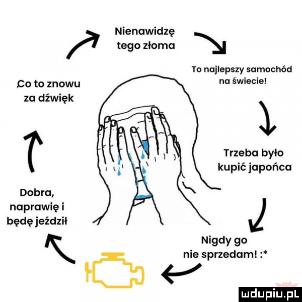 nienawidzę ﬂ tego złomu n m nujlepsly samochód do to znowu nu świecie za dźwięk l trzebu było kupić japońcu dobro. naprawie i będę jeździł nigdy go k nie sprzedam