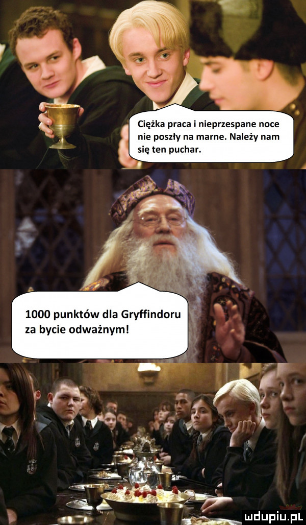 ciężka praca i nieprzespane noce nie poszly na marne. należy nam się ten puchar