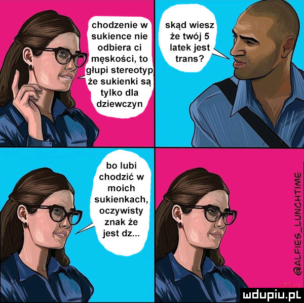 chodzenie w skąd wiesz sukience nie że twój   odbiera ci lalek jest męskości to trans glupi stereotyp że sukienki są tylko dla dziewczyn bo lubi chodzić w moich sukienkach oczywisty znak że jest dz