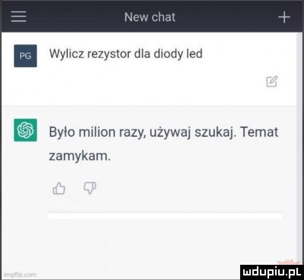 naw mat wylicz rezystor dla diody led było milion razy używaj szukaj temat zamykam