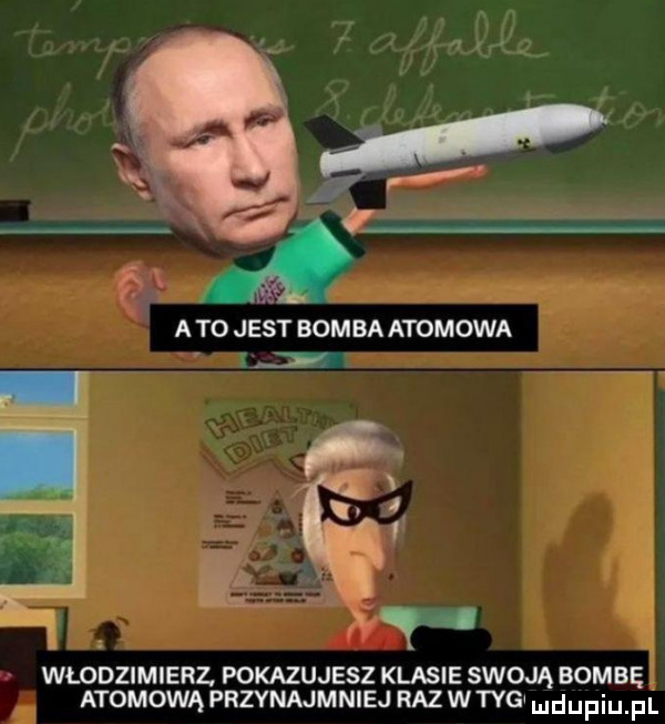 r a to jest bomba atomowa j ą ą v  . abakankami włodzimierz pokazujesz klasie swoją bombę atomową przynajmniej raz wtvg udupiu pl