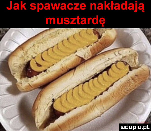 jak spawacze nakładają musztardę i l. abakankami k l