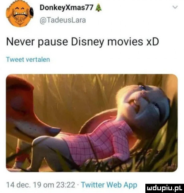 donkemeas  ą tadeuslara neper passé disney movies xd tweet verlalen    dec    cm       timer web aap