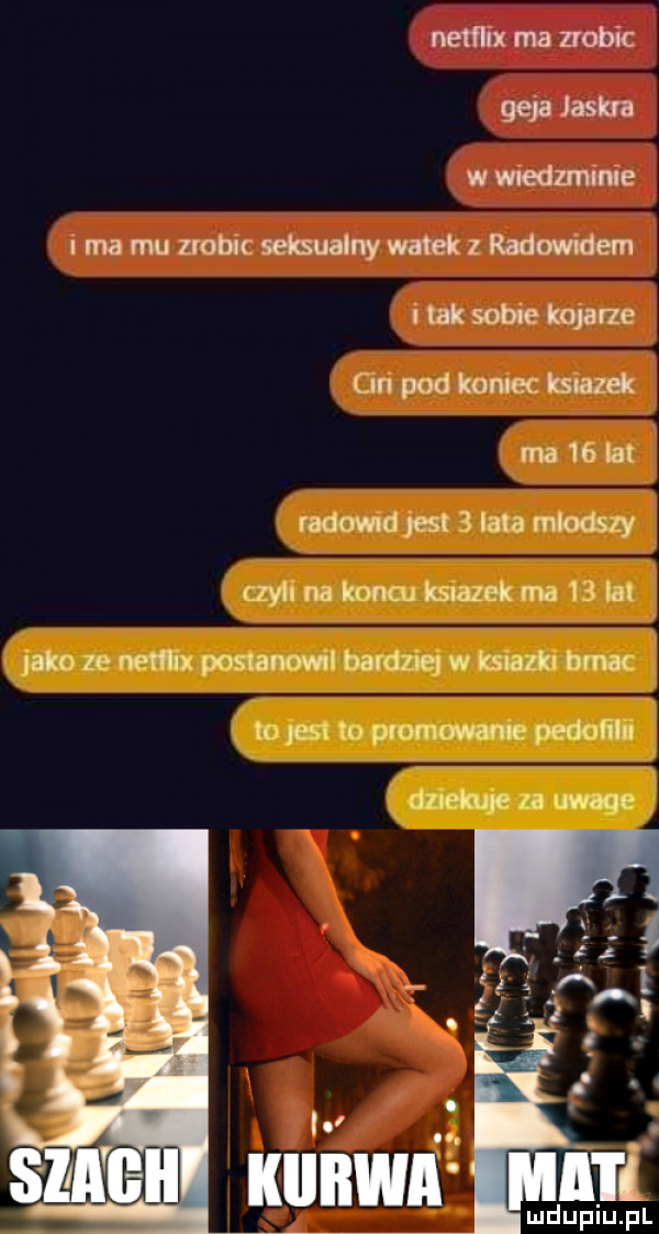 nemix ma zrobic geja jaskra w wnedzminie i ma mu zrobic seksualny watek z radowitem tak sobie komże cm pod koniec btazek ma    lat radownd pest   irla mlodszy rzyh na knncu ksiazek ma   ł ten ak  zp nem pnstannwﬂ bandit w ksialh hmm h paw vu pmmmvame ua mm jiipkaw id uwage
