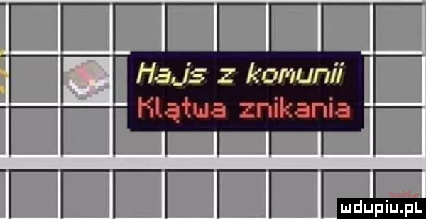 hajs z komunii r hlątma nękania
