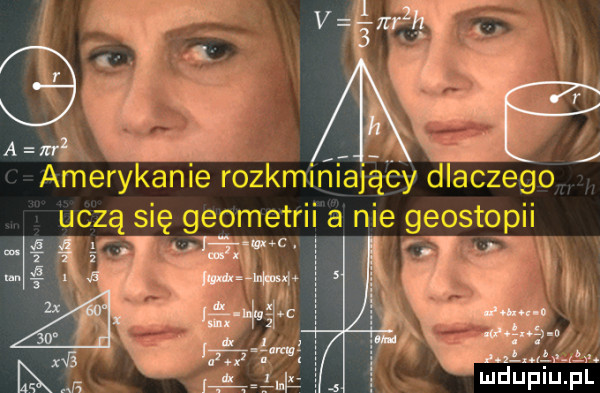 amerykanie rozkmmiający. aczego uczą się geometrii a nie geoskopii. mru eiupl