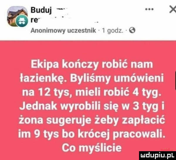 buduj x zara anonimowy uczestnik    ch