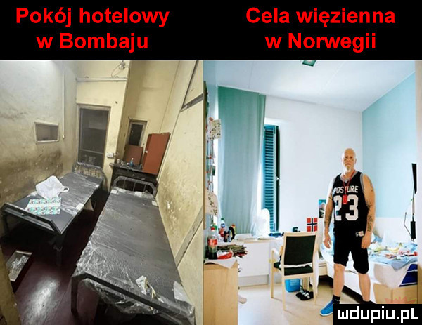 pokój hotelowy cela więzienna w bombaju w norwegii