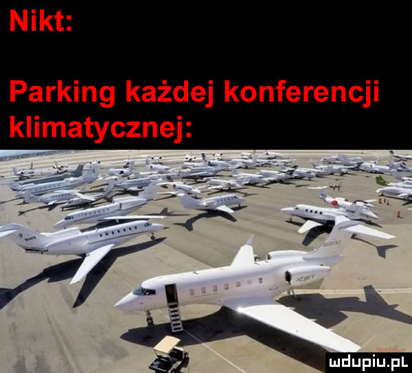 nikt parking każdej konferencji klimatyczne