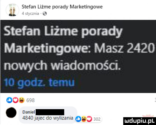 stefan lizie porady marketingowe stefan liz me porady marketingowe masz      nowych wiadomości