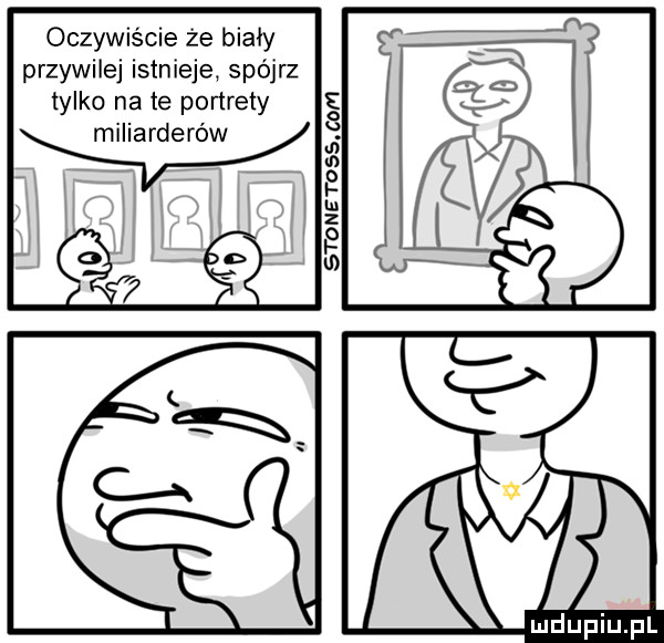 oczywiście że biały przywilej istnieje spójrz tylko na te portrety miliarderów stonetoss com