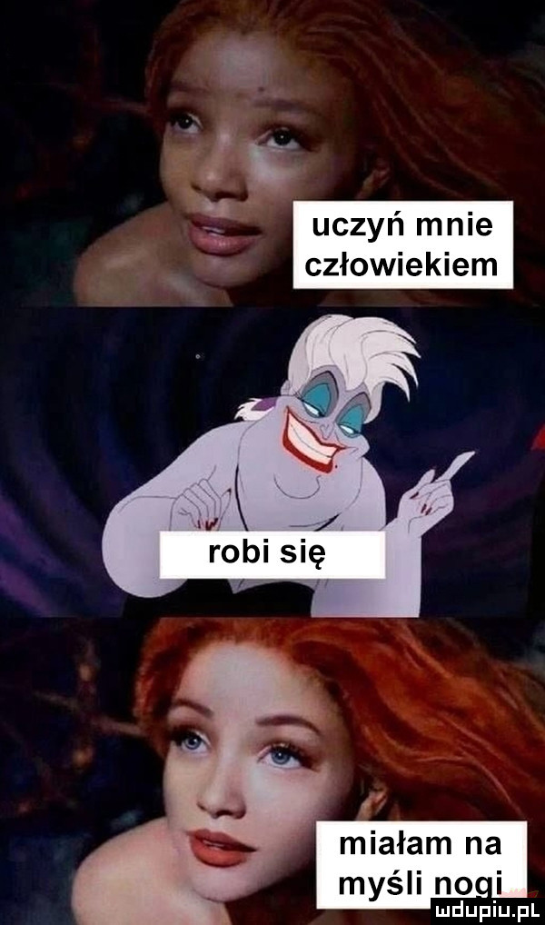 m i a uczyń mnie człowiekiem