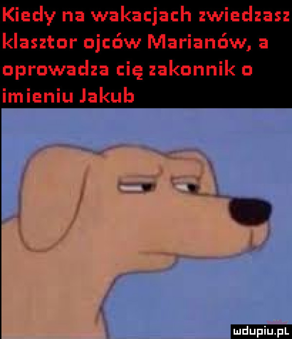 kiedy na wakacjach zwiedzasz klasztor ujcńw marianów a uprowadza cię zakonnik cl imieniu jakub ludu iu. l