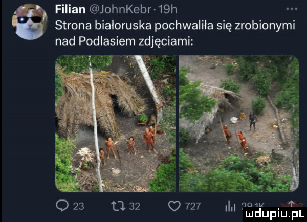 filian johnkebr   h strona białoruska pochwaliła się zrobionymi nad podlasiem zdjęciami o    tj    o     i. gavupiu. fl