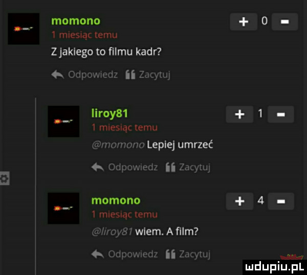 mamona mlesxąc emu zjaklego to filmu kadr a on mat ii z ym iiroy     mnesnąc emu inny www lepie umrzeć  k ouwnxudz ii zu mamono   mleslac temu w ocb   wiem. a mm. o valu i ii zj w     w