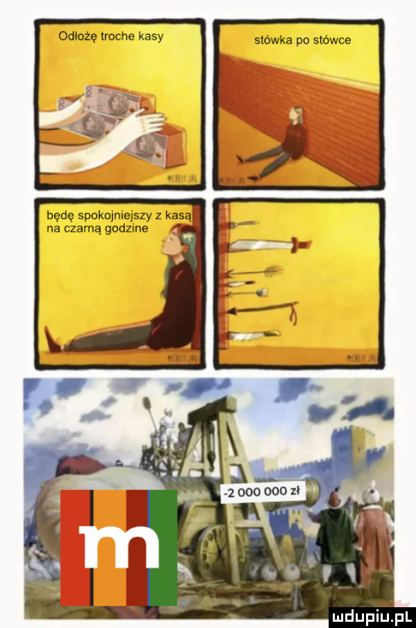 odleżę troche kaw slowka po stówce będę spokojniejszy z kasaj na czarną godzine
