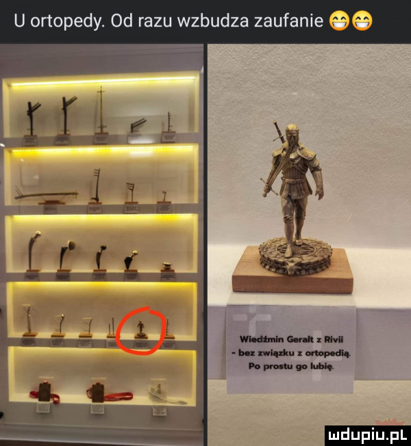 u ortopedy. od razu wzbudza zaufanie oo