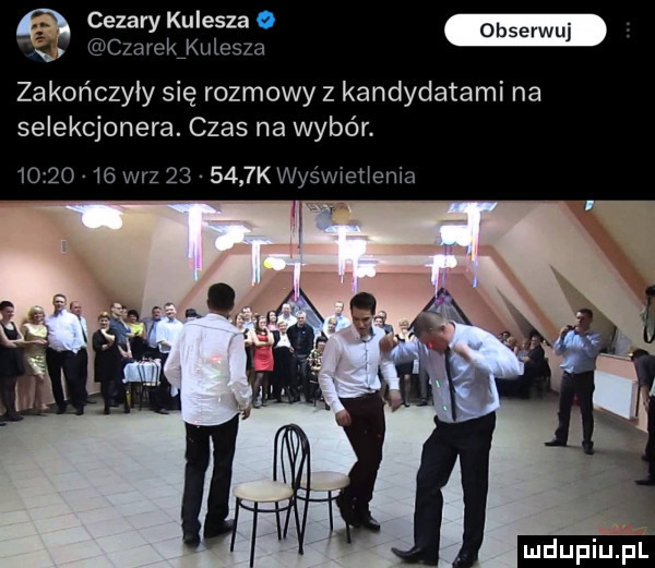 cezary kulesza r e kj u zakończyły się rozmowy z kandydatami na selekcjonera. czas na wybór. henia