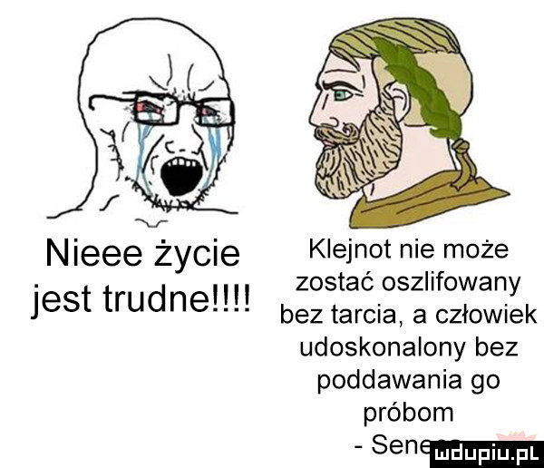 n ieee życie klejnot nie może zostać oszlifowany bez tarcia a człowiek udoskonalony bez poddawania go próbom sen jest trudnelll