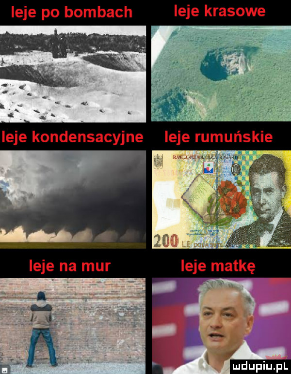 leje po bombach leje krasowe